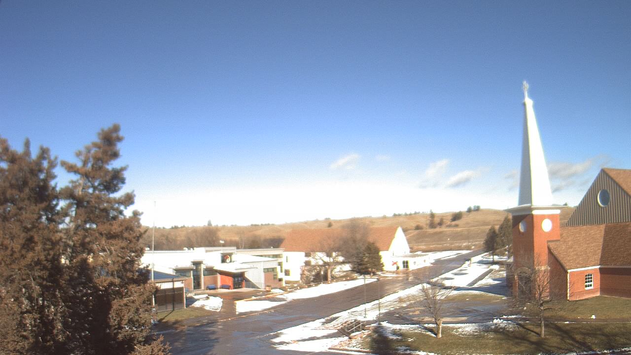 Thumbnail for current weather camera view from Red Cloud Indian School in Pine Ridge, South Dakota