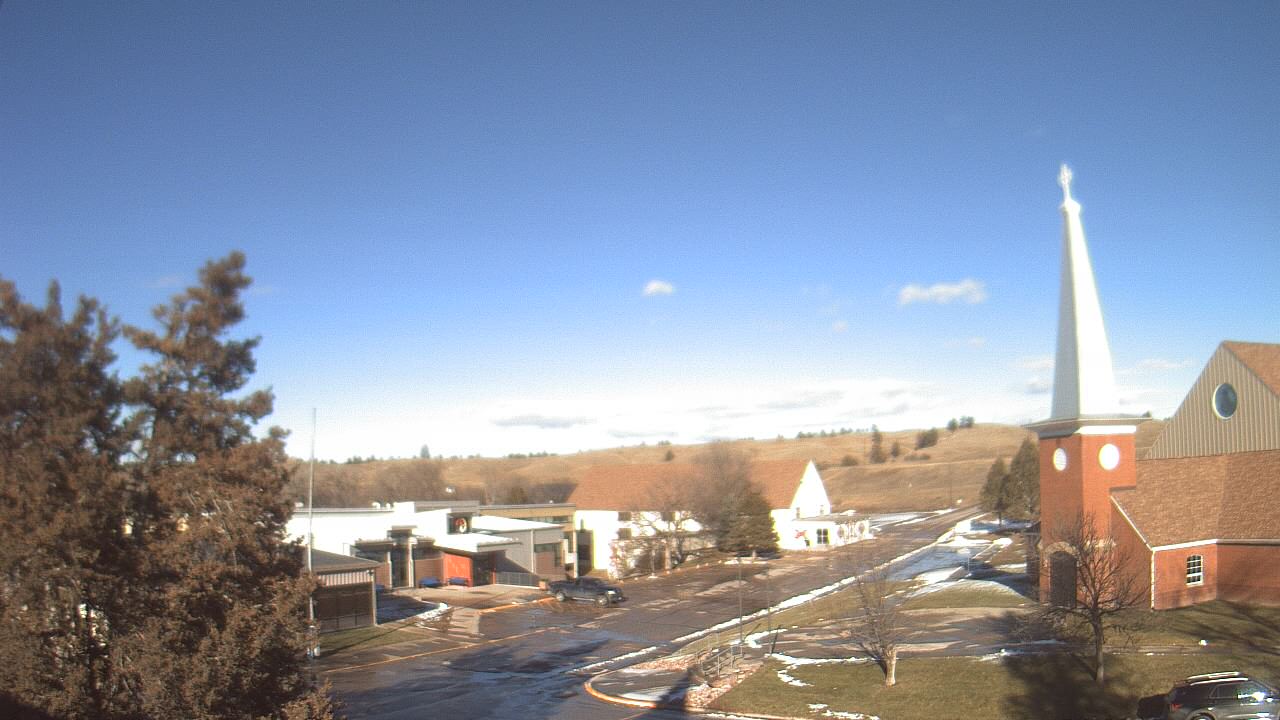 Thumbnail for current weather camera view from Red Cloud Indian School in Pine Ridge, South Dakota