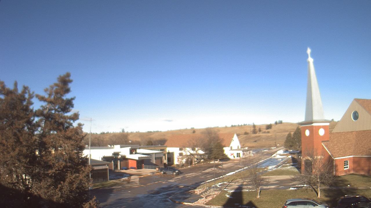 Thumbnail for current weather camera view from Red Cloud Indian School in Pine Ridge, South Dakota