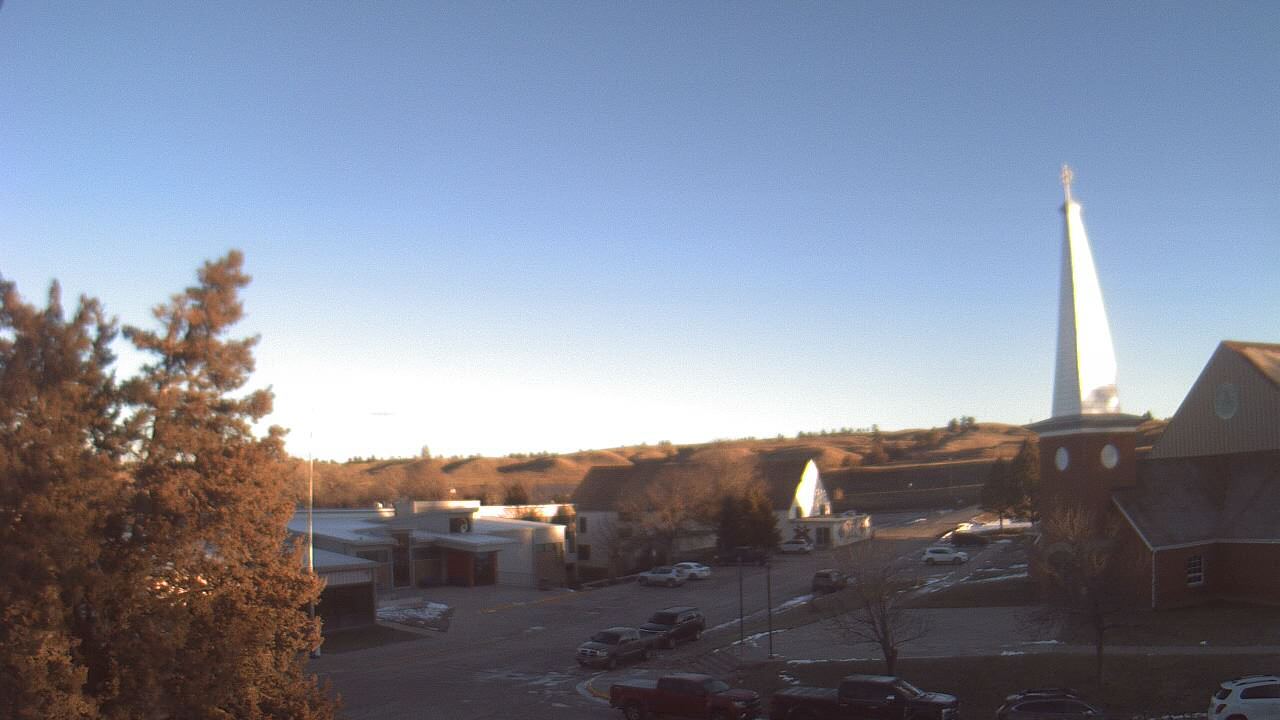 Thumbnail for current weather camera view from Red Cloud Indian School in Pine Ridge, South Dakota