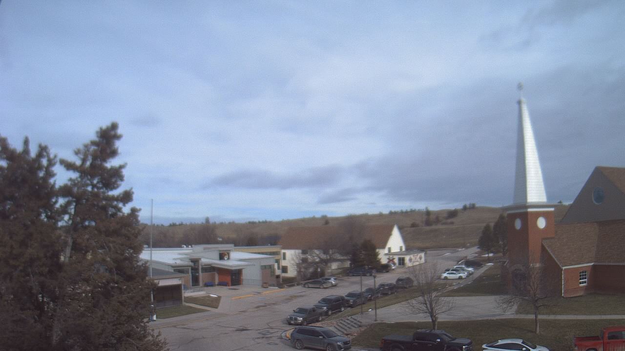 Thumbnail for current weather camera view from Red Cloud Indian School in Pine Ridge, South Dakota
