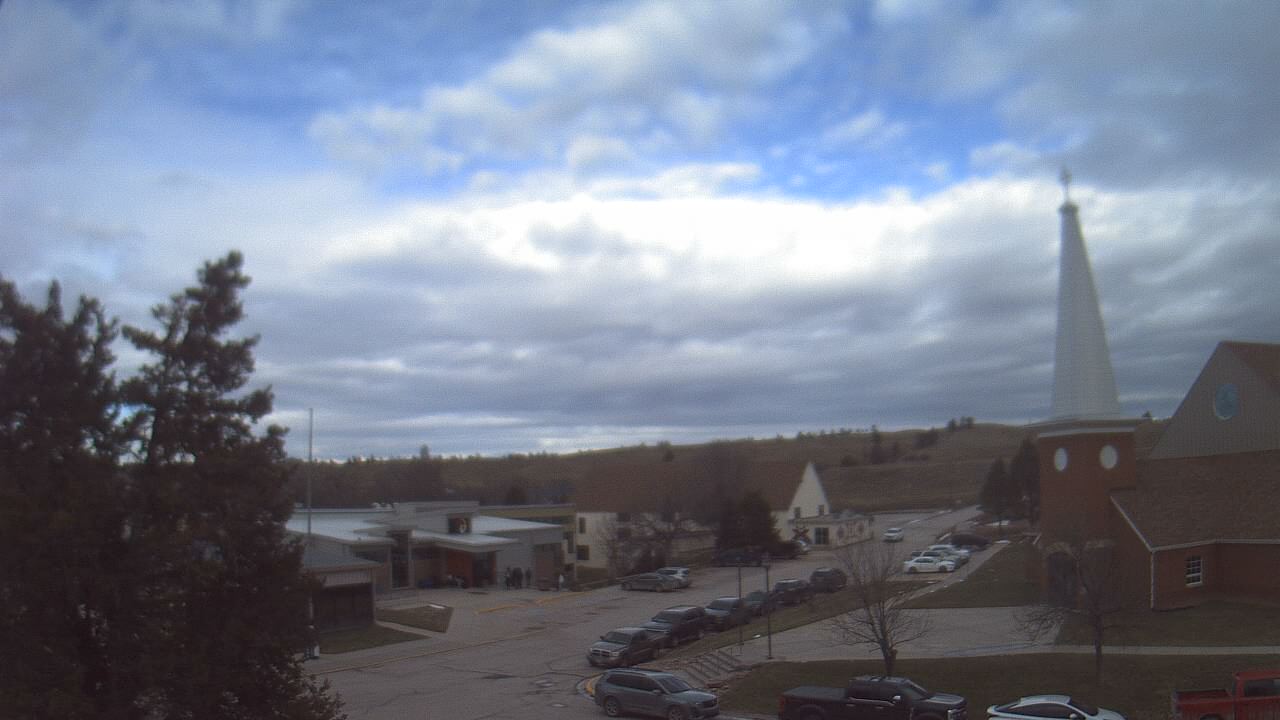Thumbnail for current weather camera view from Red Cloud Indian School in Pine Ridge, South Dakota