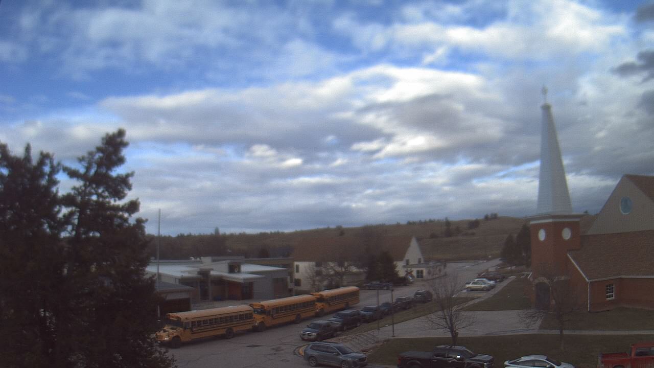 Thumbnail for current weather camera view from Red Cloud Indian School in Pine Ridge, South Dakota