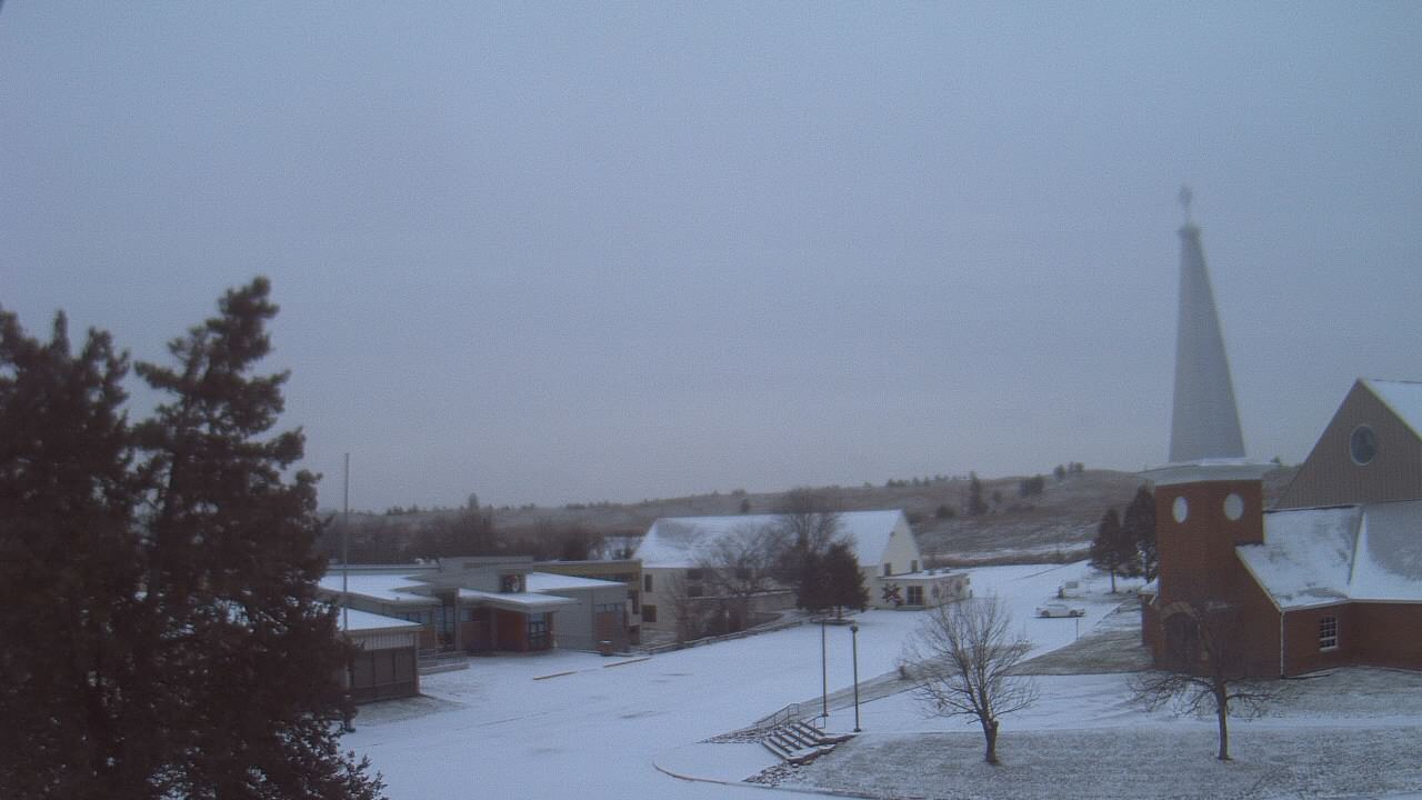 Thumbnail for current weather camera view from Red Cloud Indian School in Pine Ridge, South Dakota