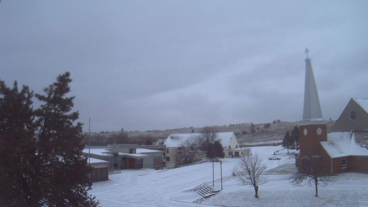 Thumbnail for current weather camera view from Red Cloud Indian School in Pine Ridge, South Dakota