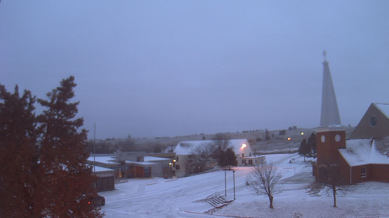 Thumbnail for current weather camera view from Red Cloud Indian School in Pine Ridge, South Dakota
