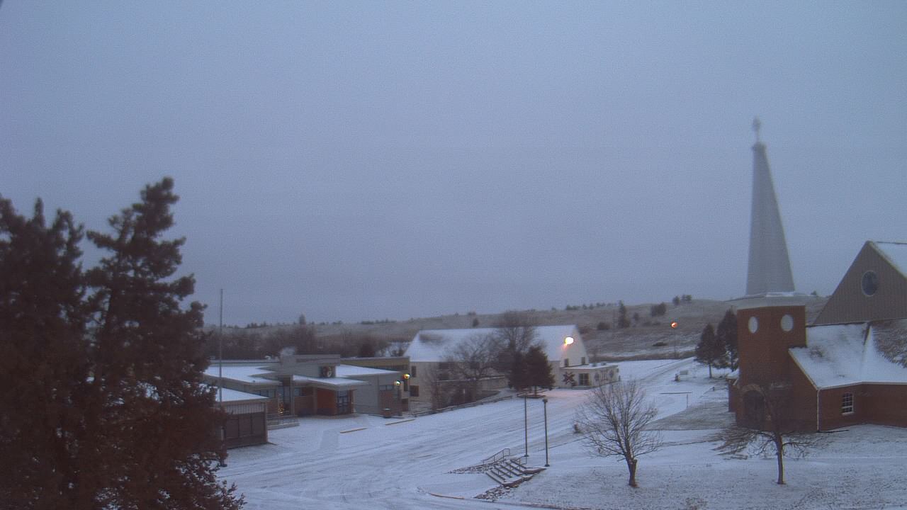 Thumbnail for current weather camera view from Red Cloud Indian School in Pine Ridge, South Dakota