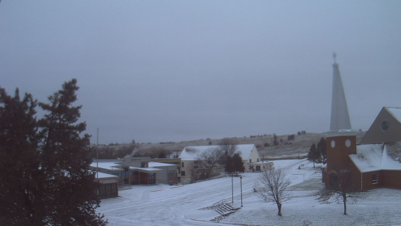 Thumbnail for current weather camera view from Red Cloud Indian School in Pine Ridge, South Dakota