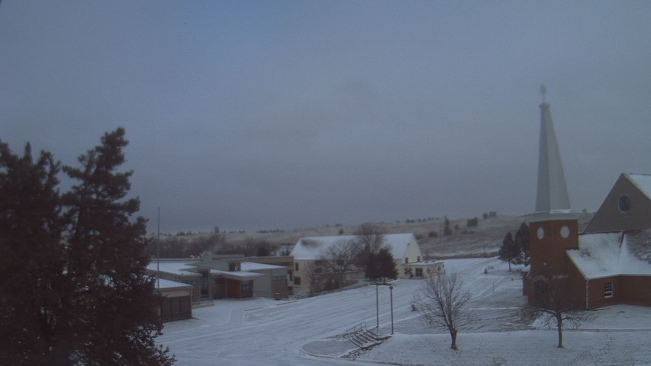 Thumbnail for current weather camera view from Red Cloud Indian School in Pine Ridge, South Dakota