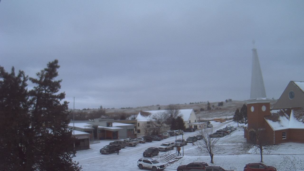 Thumbnail for current weather camera view from Red Cloud Indian School in Pine Ridge, South Dakota