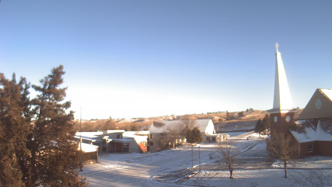 Thumbnail for current weather camera view from Red Cloud Indian School in Pine Ridge, South Dakota