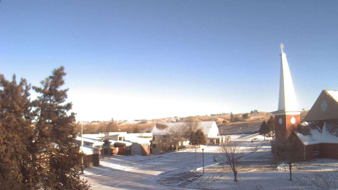 Thumbnail for current weather camera view from Red Cloud Indian School in Pine Ridge, South Dakota