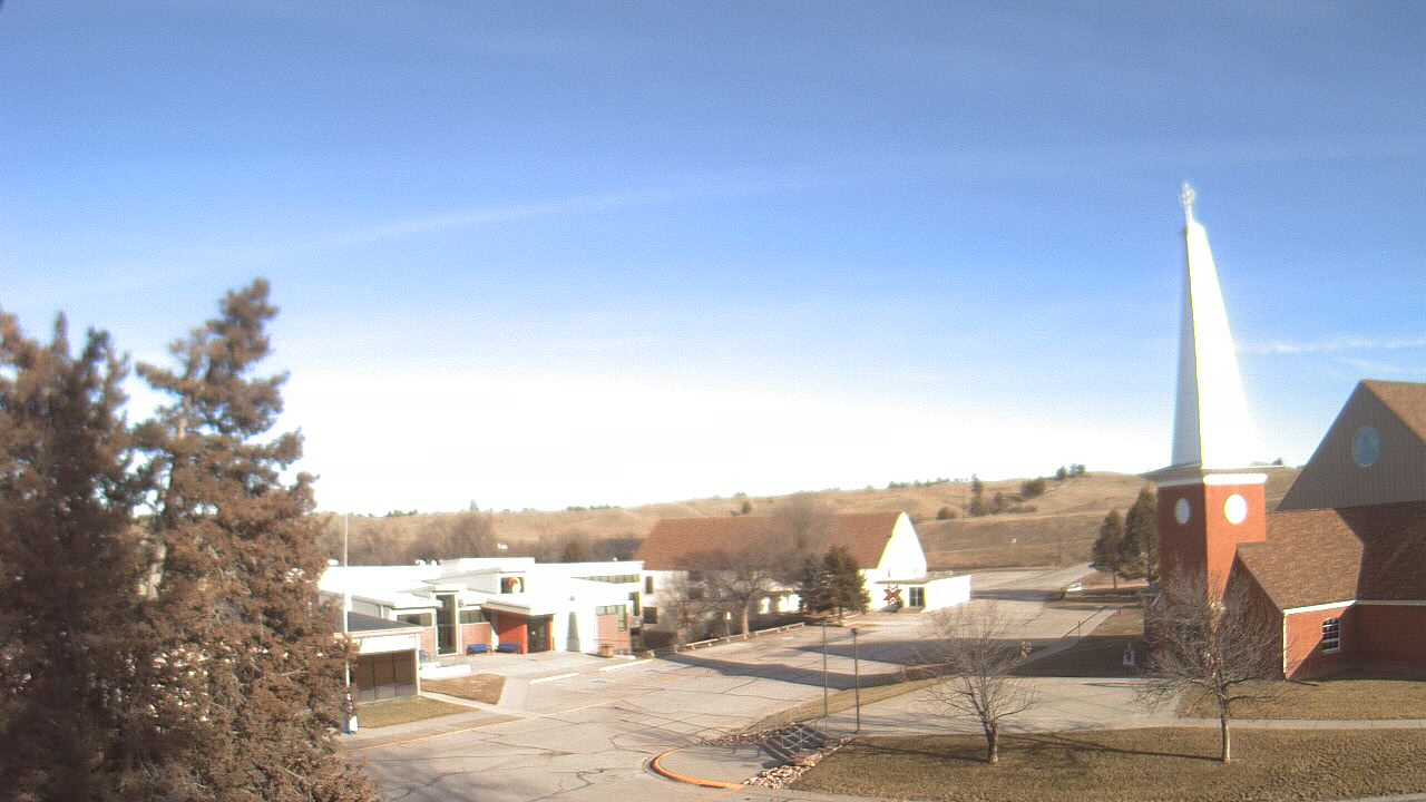 Thumbnail for current weather camera view from Red Cloud Indian School in Pine Ridge, South Dakota