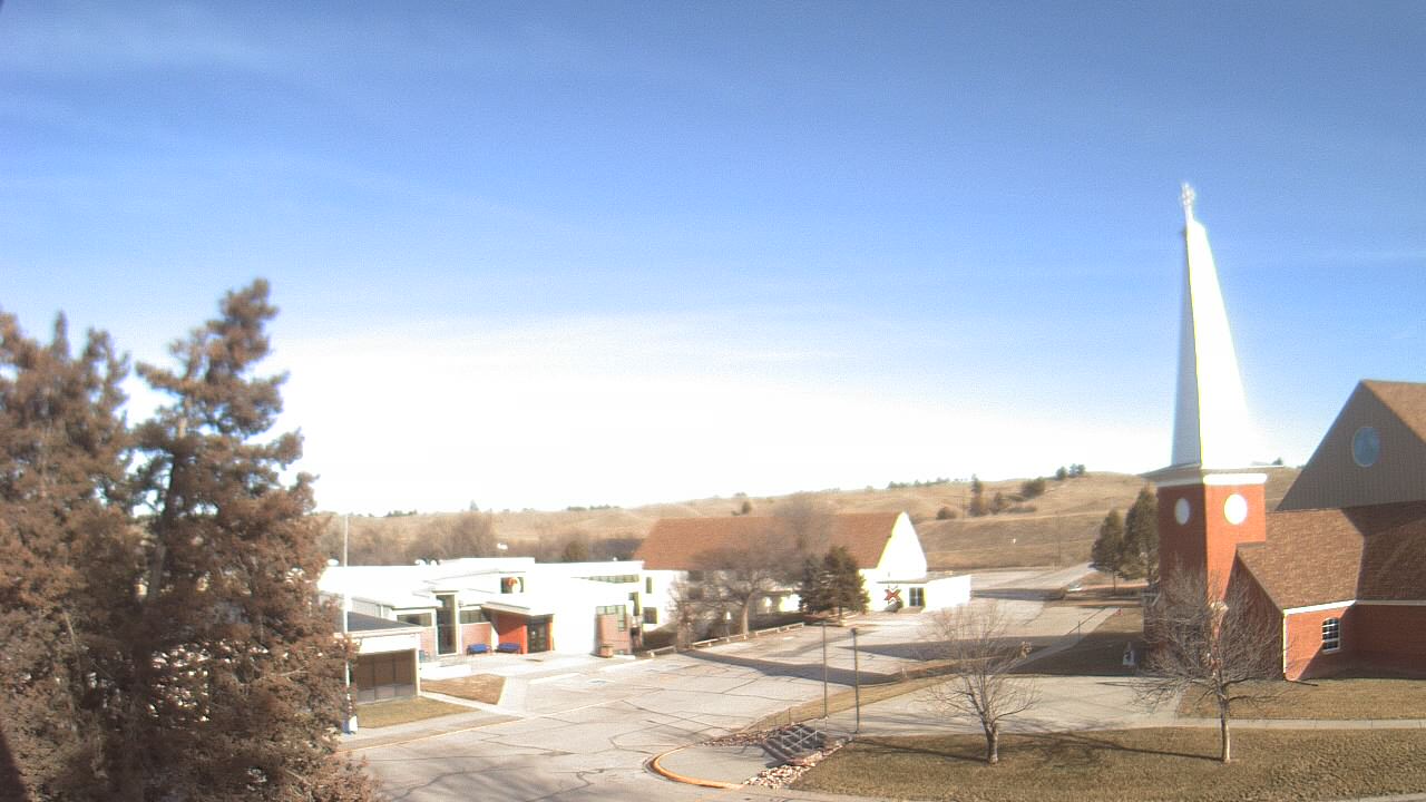 Thumbnail for current weather camera view from Red Cloud Indian School in Pine Ridge, South Dakota