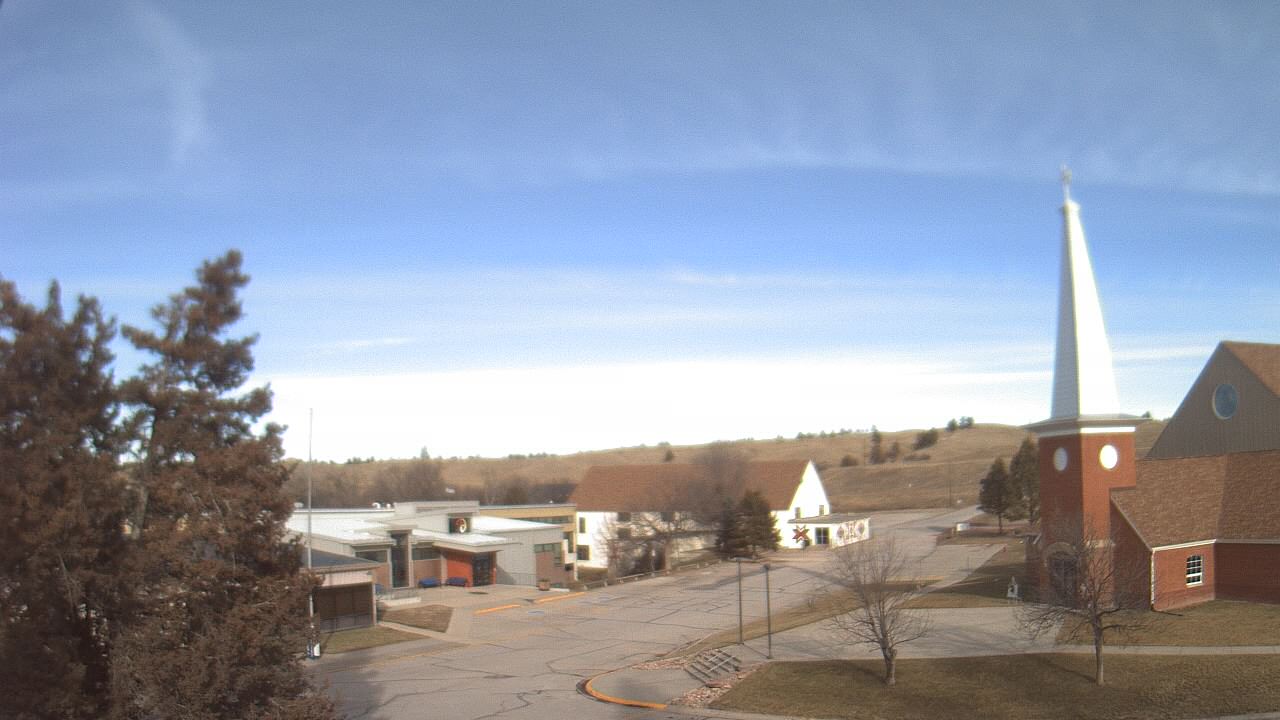 Thumbnail for current weather camera view from Red Cloud Indian School in Pine Ridge, South Dakota