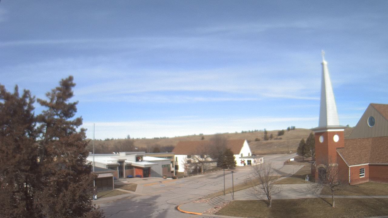 Thumbnail for current weather camera view from Red Cloud Indian School in Pine Ridge, South Dakota