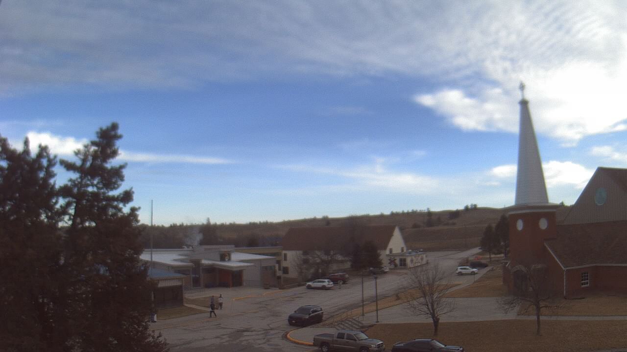 Thumbnail for current weather camera view from Red Cloud Indian School in Pine Ridge, South Dakota