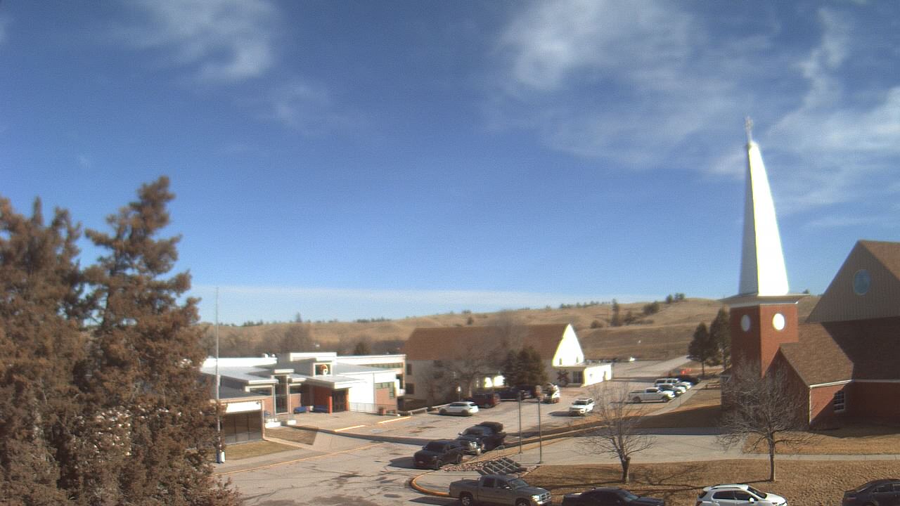 Thumbnail for current weather camera view from Red Cloud Indian School in Pine Ridge, South Dakota