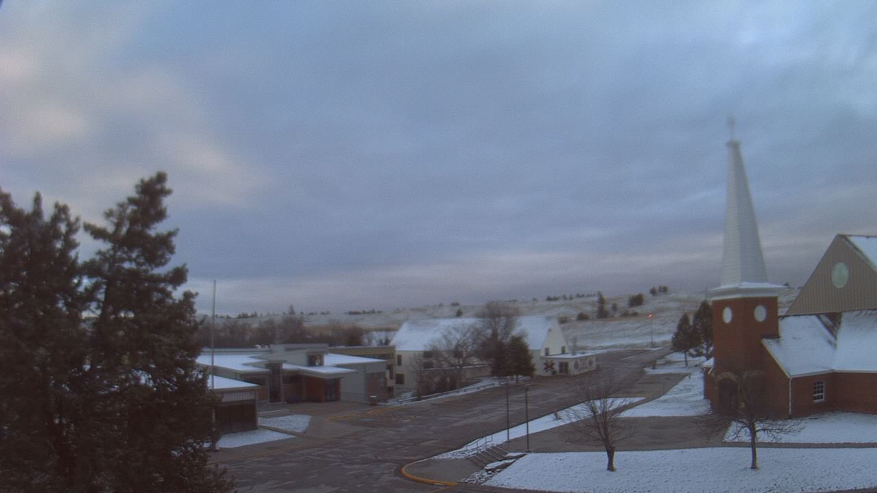Thumbnail for current weather camera view from Red Cloud Indian School in Pine Ridge, South Dakota