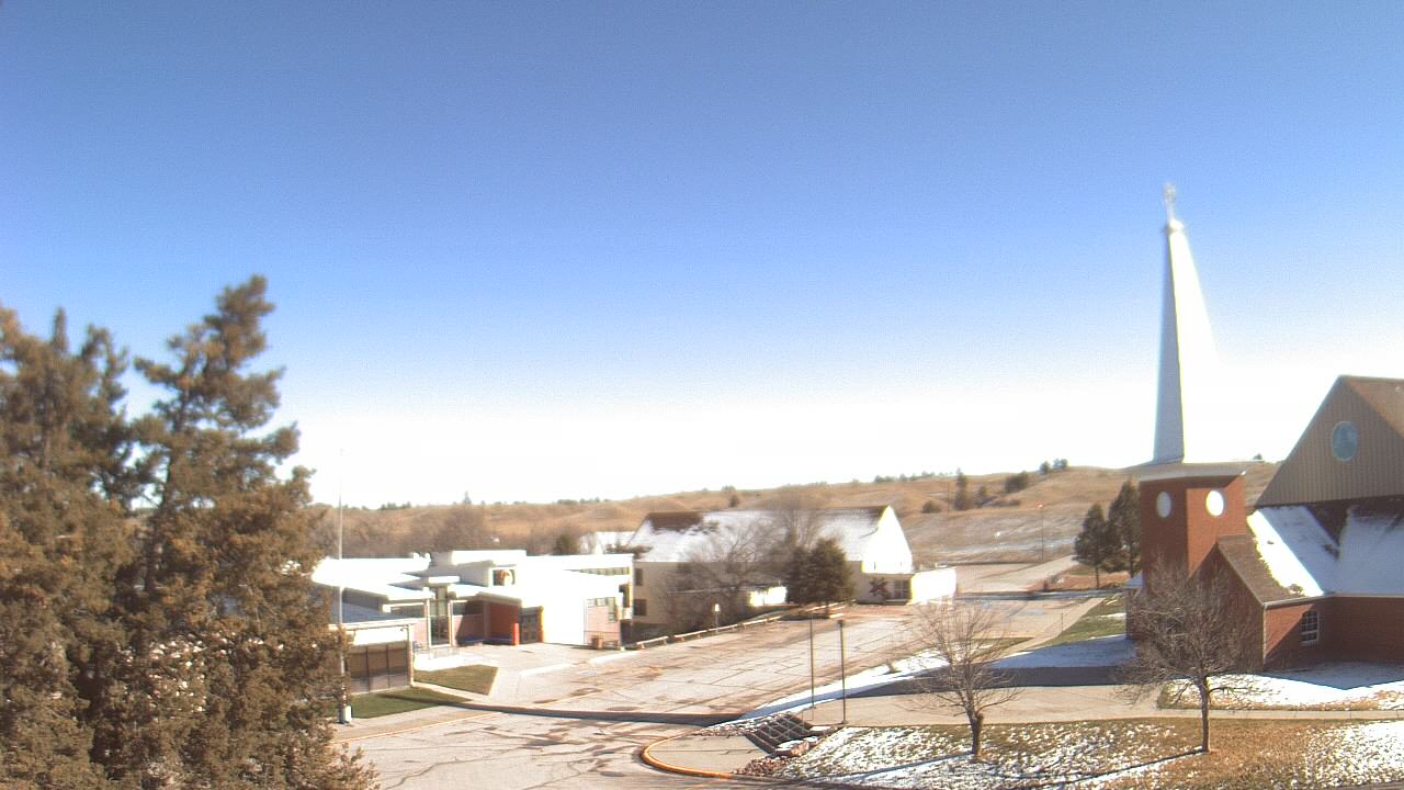 Thumbnail for current weather camera view from Red Cloud Indian School in Pine Ridge, South Dakota