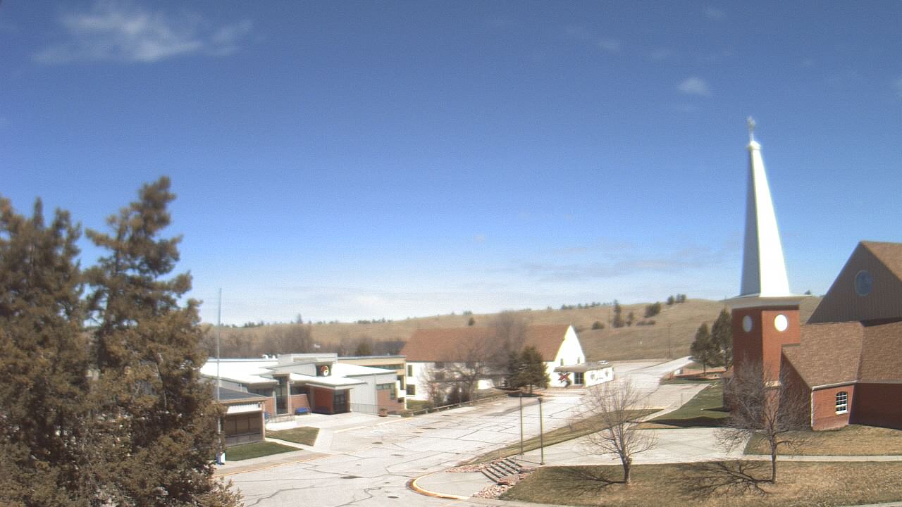 Thumbnail for current weather camera view from Red Cloud Indian School in Pine Ridge, South Dakota