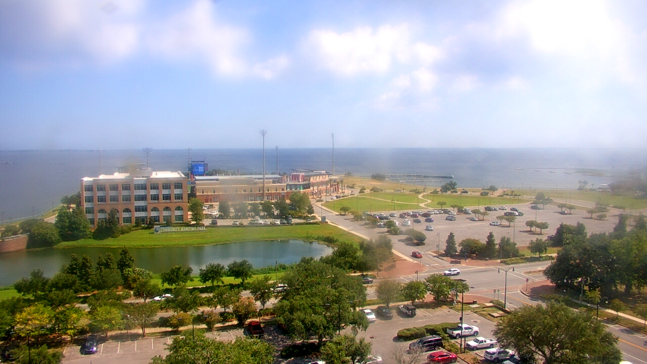 Thumbnail for current weather camera view from City of Pensacola City Hall in Pensacola, Florida