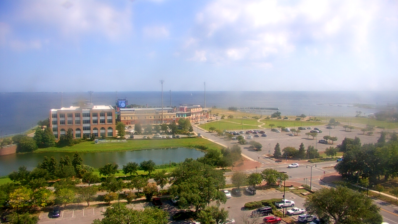 Thumbnail for current weather camera view from City of Pensacola City Hall in Pensacola, Florida