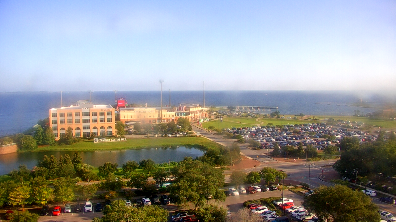 Thumbnail for current weather camera view from City of Pensacola City Hall in Pensacola, Florida