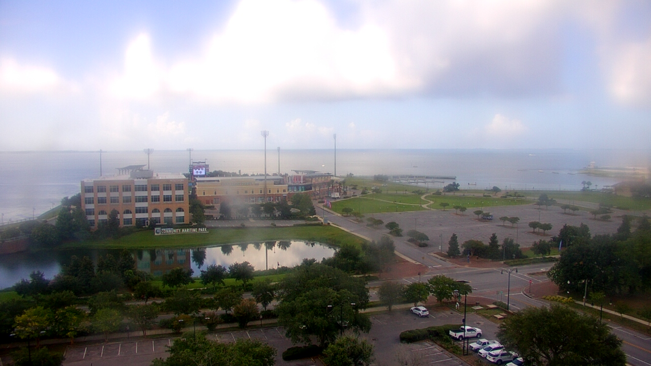 Thumbnail for current weather camera view from City of Pensacola City Hall in Pensacola, Florida