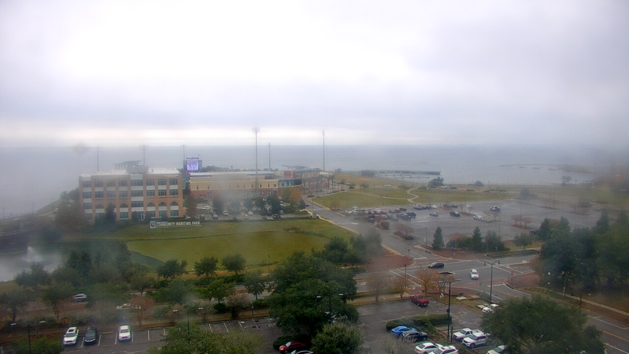 Thumbnail for current weather camera view from City of Pensacola City Hall in Pensacola, Florida