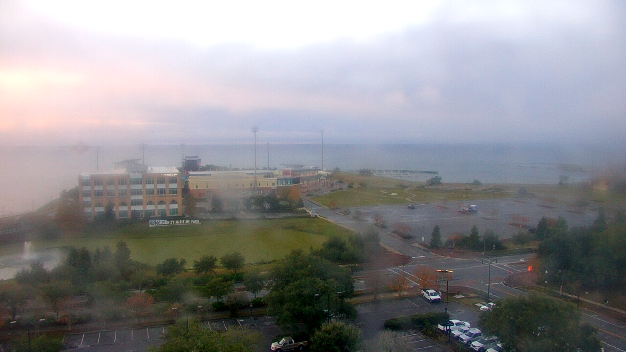 Thumbnail for current weather camera view from City of Pensacola City Hall in Pensacola, Florida