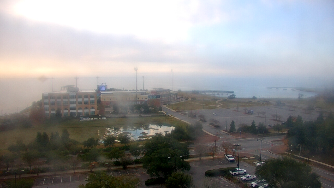 Thumbnail for current weather camera view from City of Pensacola City Hall in Pensacola, Florida