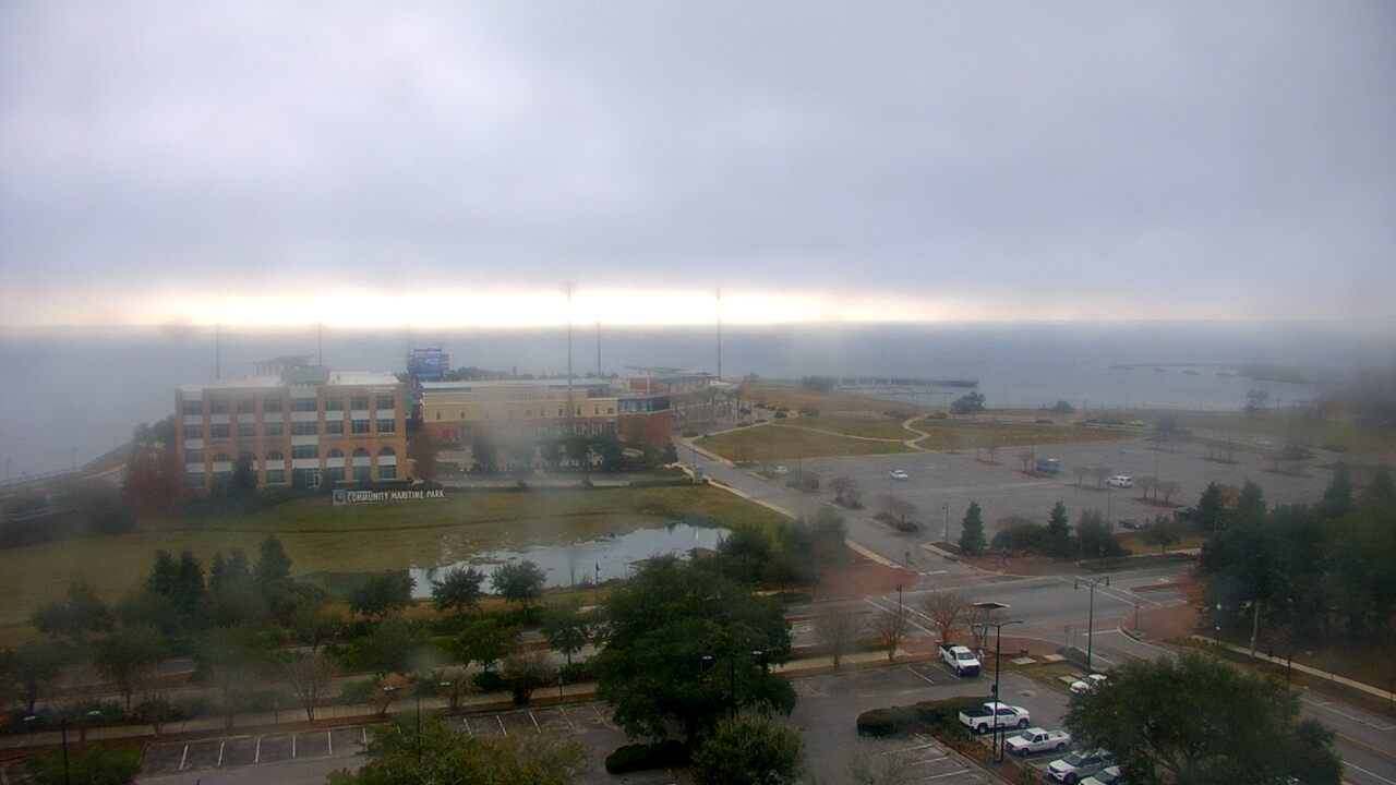 Thumbnail for current weather camera view from City of Pensacola City Hall in Pensacola, Florida