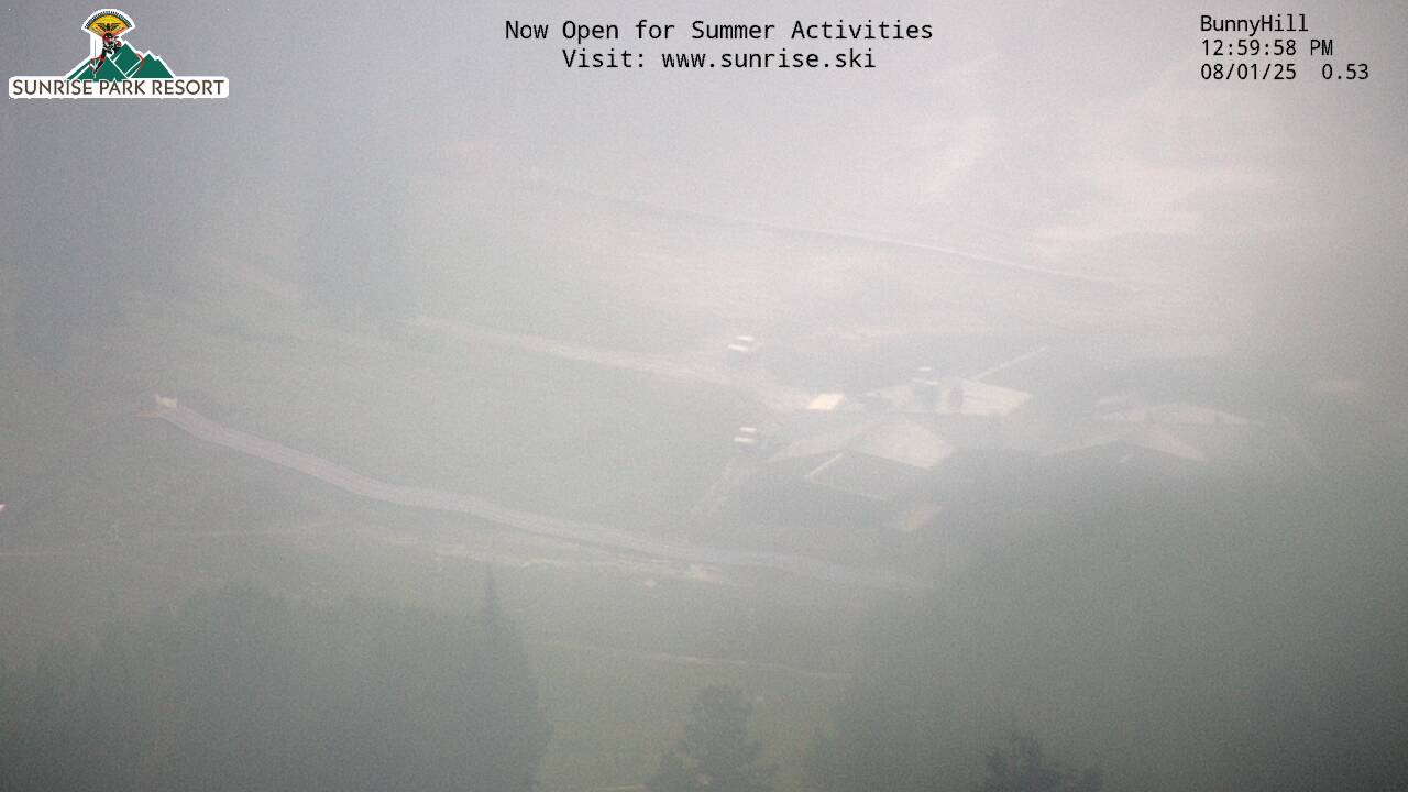Thumbnail for current weather camera view from Sunrise Park Resort 10650 ft elev in Greer, Arizona
