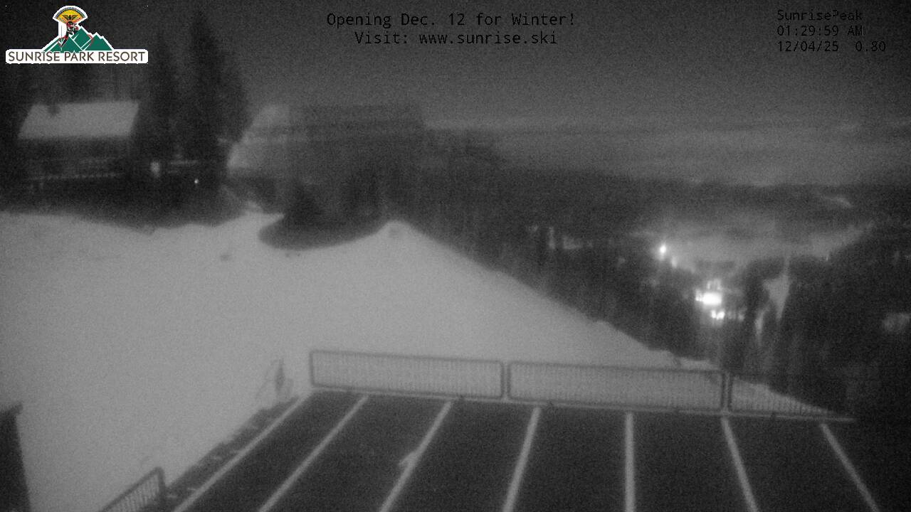 Thumbnail for current weather camera view from Sunrise Park Resort 10650 ft elev in Greer, Arizona