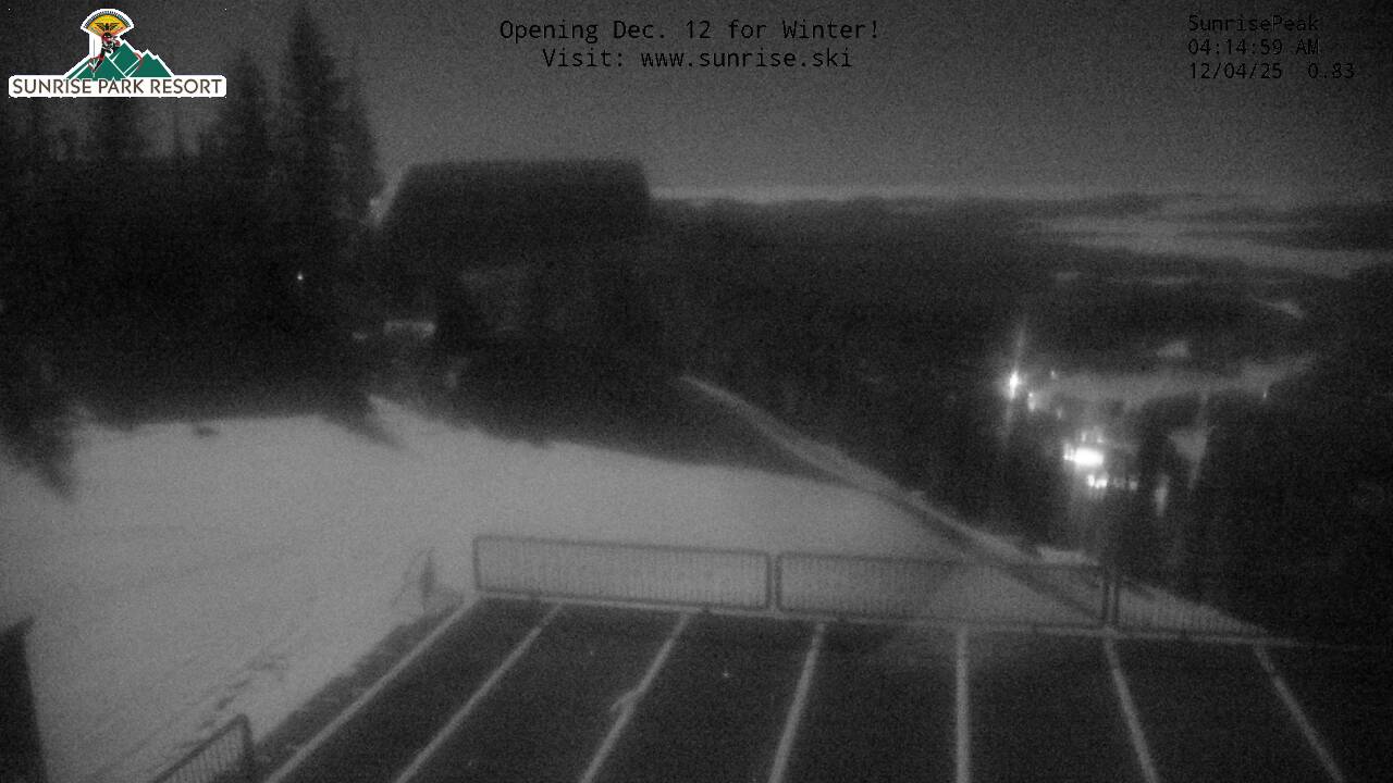 Thumbnail for current weather camera view from Sunrise Park Resort 10650 ft elev in Greer, Arizona