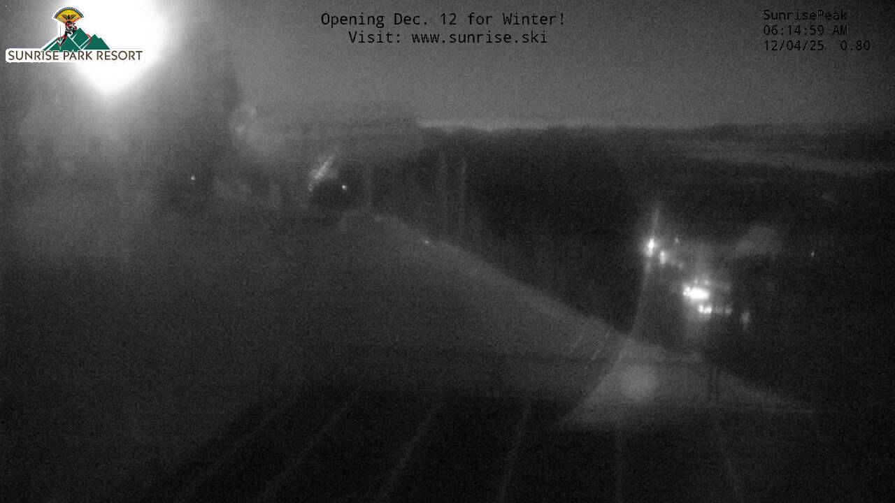 Thumbnail for current weather camera view from Sunrise Park Resort 10650 ft elev in Greer, Arizona