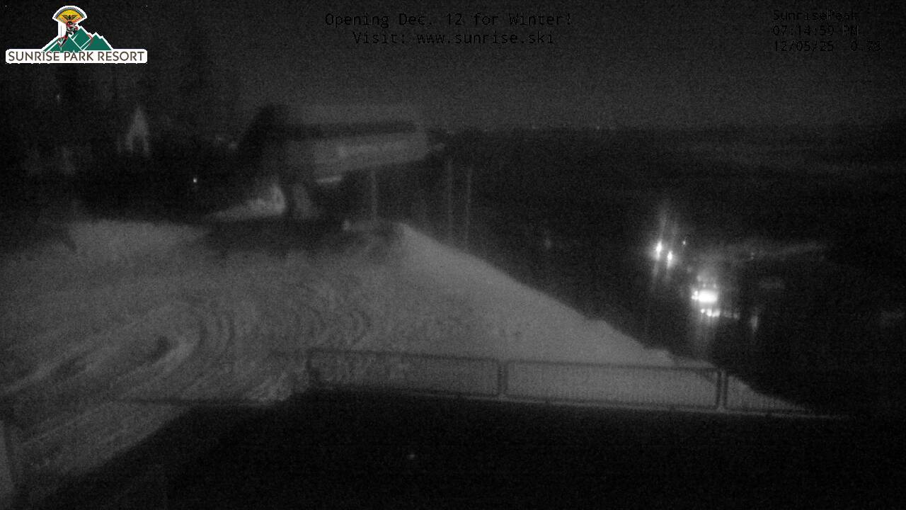 Thumbnail for current weather camera view from Sunrise Park Resort 10650 ft elev in Greer, Arizona