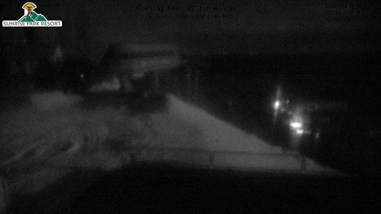 Thumbnail for current weather camera view from Sunrise Park Resort 10650 ft elev in Greer, Arizona