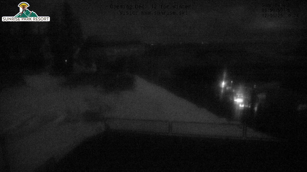 Thumbnail for current weather camera view from Sunrise Park Resort 10650 ft elev in Greer, Arizona