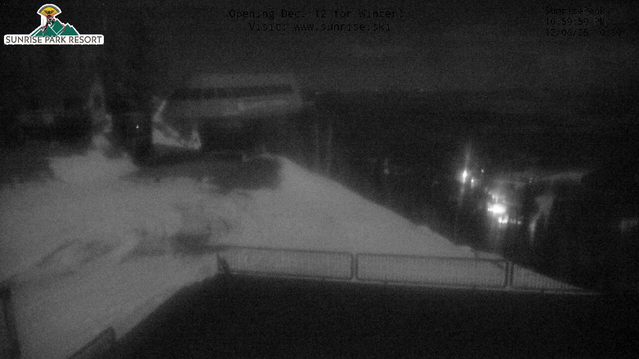 Thumbnail for current weather camera view from Sunrise Park Resort 10650 ft elev in Greer, Arizona