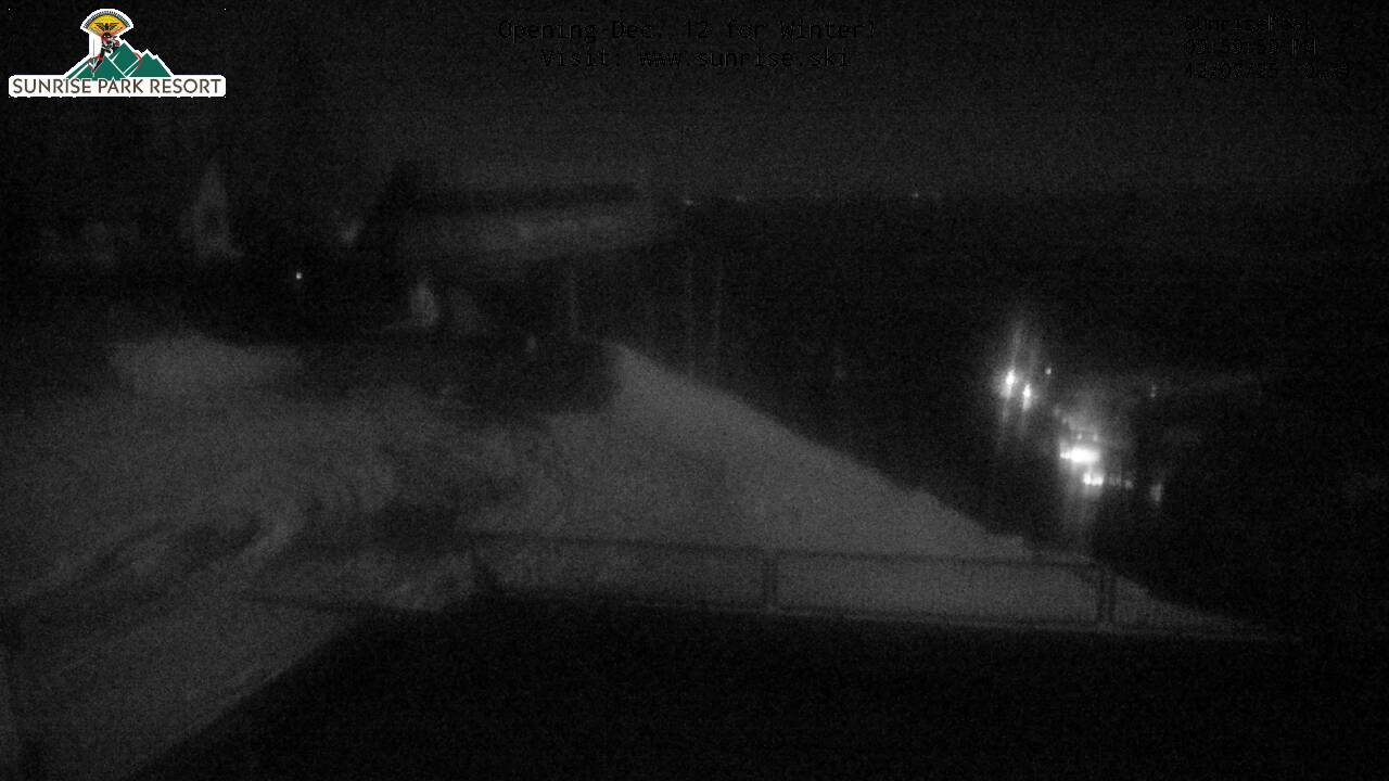 Thumbnail for current weather camera view from Sunrise Park Resort 10650 ft elev in Greer, Arizona