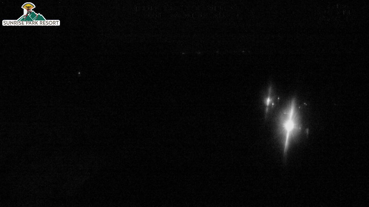 Thumbnail for current weather camera view from Sunrise Park Resort 10650 ft elev in Greer, Arizona