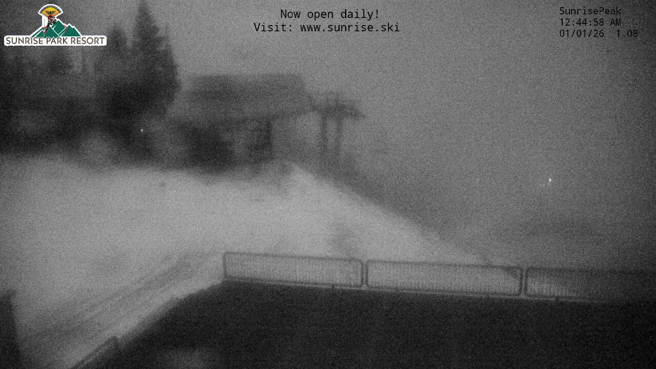 Thumbnail for current weather camera view from Sunrise Park Resort 10650 ft elev in Greer, Arizona