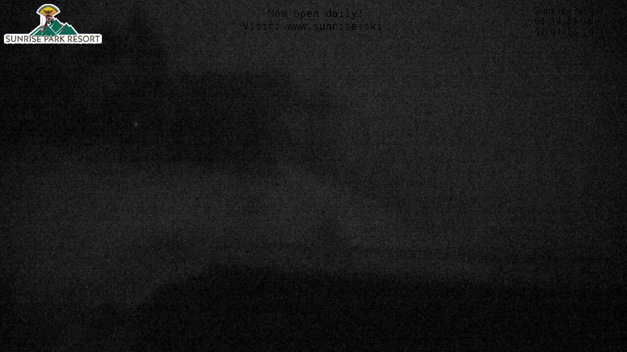 Thumbnail for current weather camera view from Sunrise Park Resort 10650 ft elev in Greer, Arizona