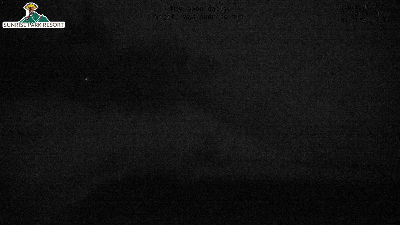 Thumbnail for current weather camera view from Sunrise Park Resort 10650 ft elev in Greer, Arizona