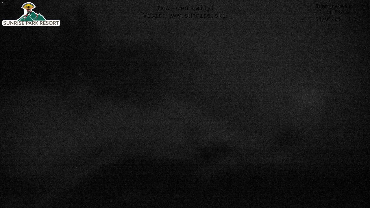 Thumbnail for current weather camera view from Sunrise Park Resort 10650 ft elev in Greer, Arizona