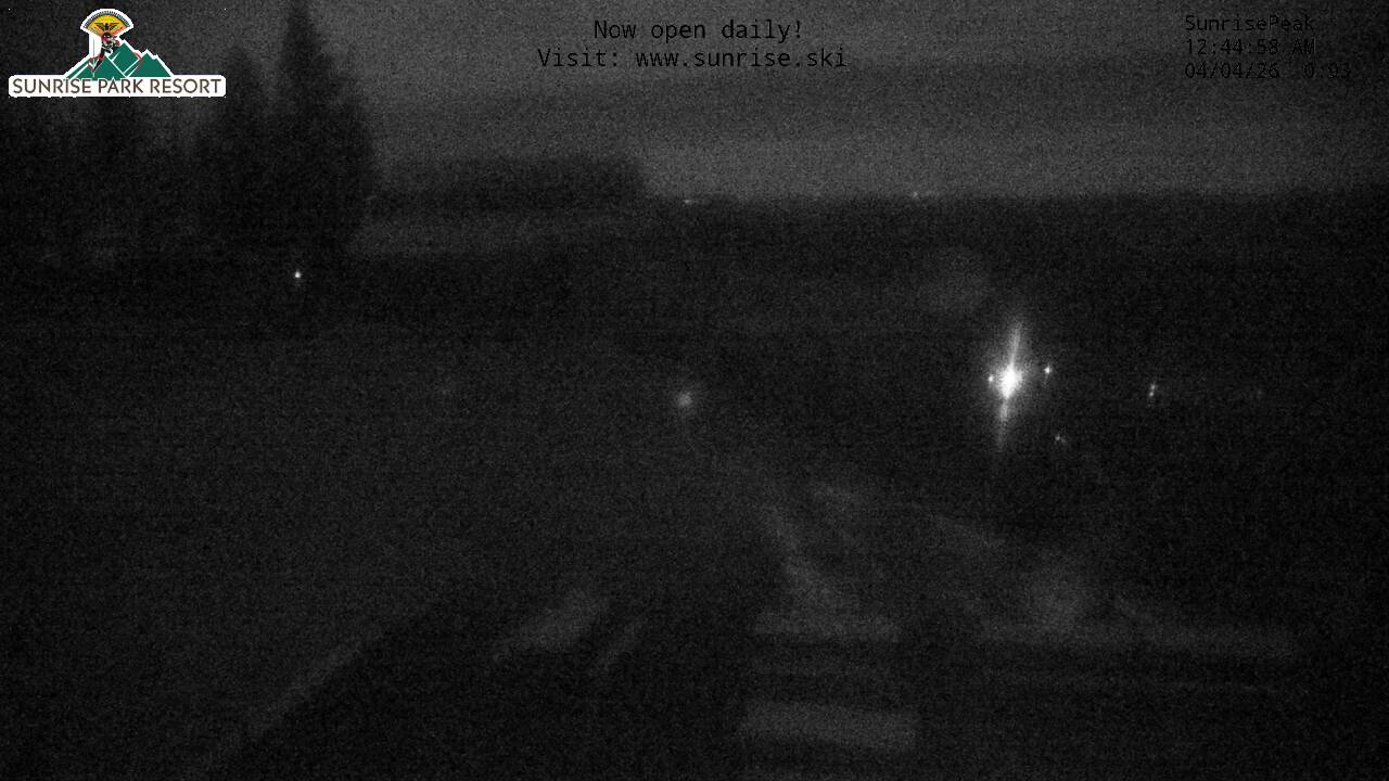 Thumbnail for current weather camera view from Sunrise Park Resort 10650 ft elev in Greer, Arizona