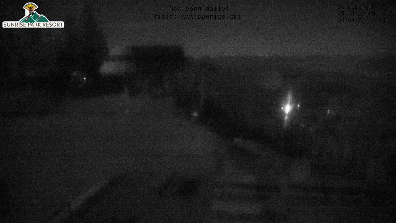 Thumbnail for current weather camera view from Sunrise Park Resort 10650 ft elev in Greer, Arizona