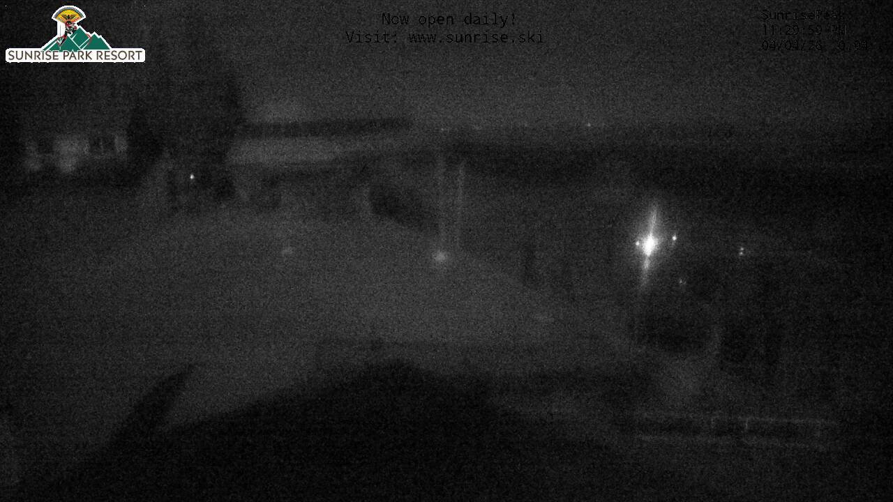 Thumbnail for current weather camera view from Sunrise Park Resort 10650 ft elev in Greer, Arizona